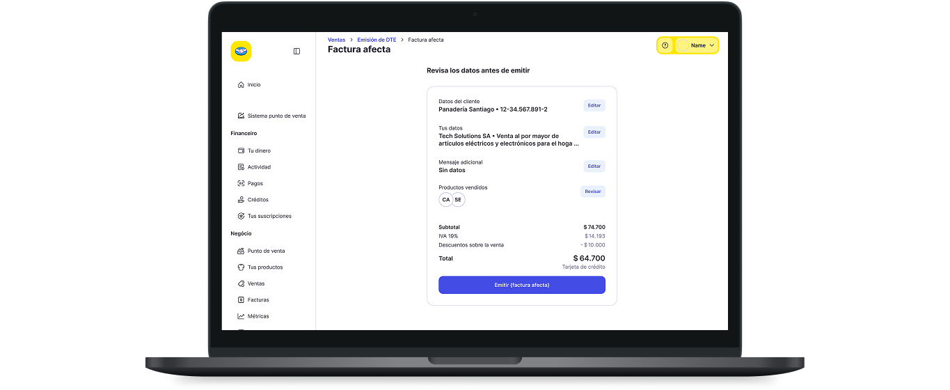 EMISSOR DE NOTAS FISCAIS